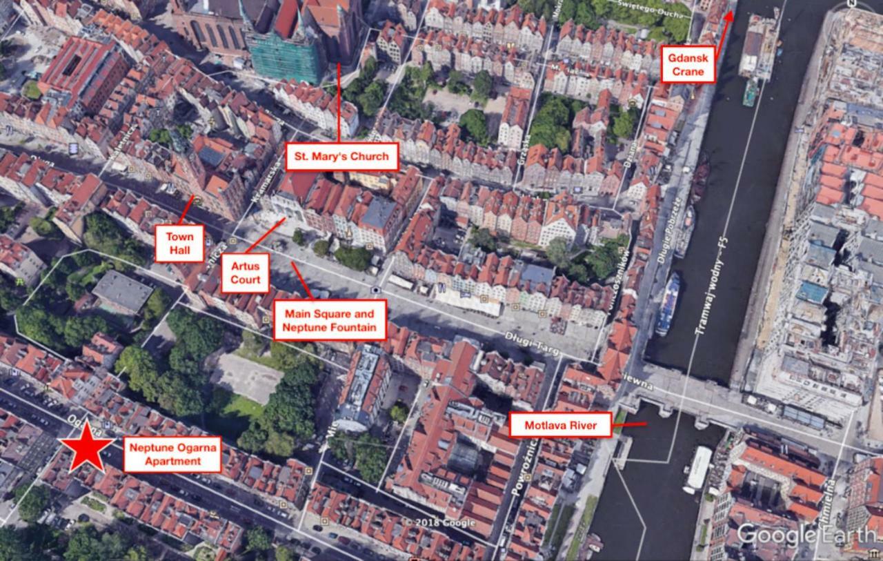 Old Town Super Apartment Ogarna Gdansk Exterior foto